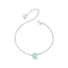 e哈哈哈_1 Blue Seashell Link Chain Bracelets