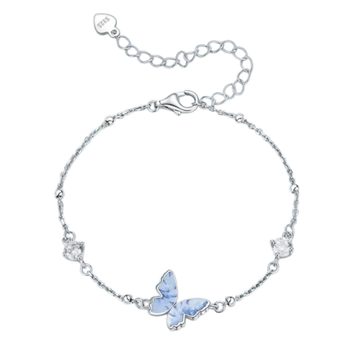 、你好_1 Blue Butterfly Bracelet