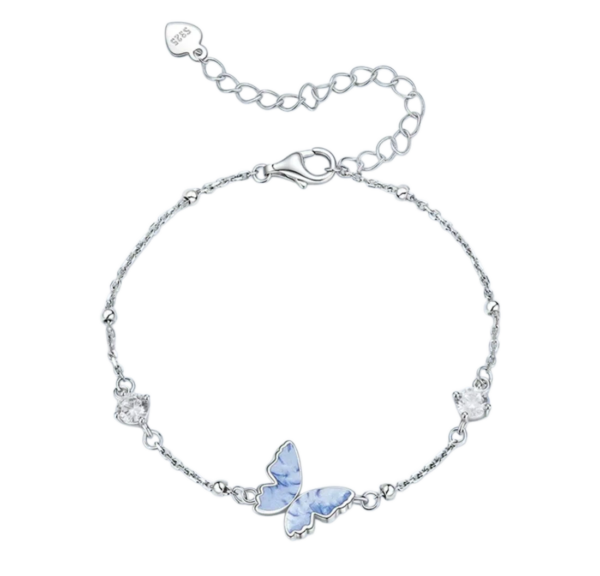 Blue Butterfly Bracelet