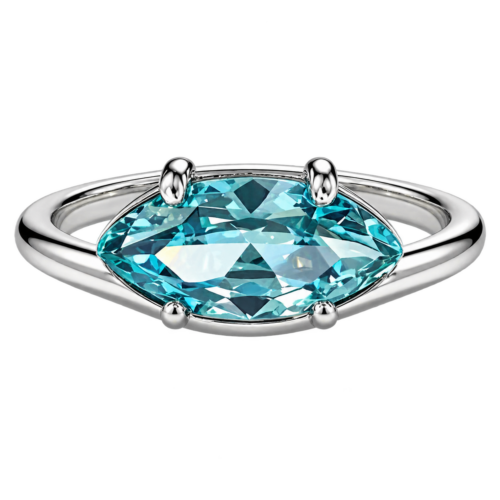 2026 New S925 Silver 18K Gold-Plated "Azure Eye" Ring