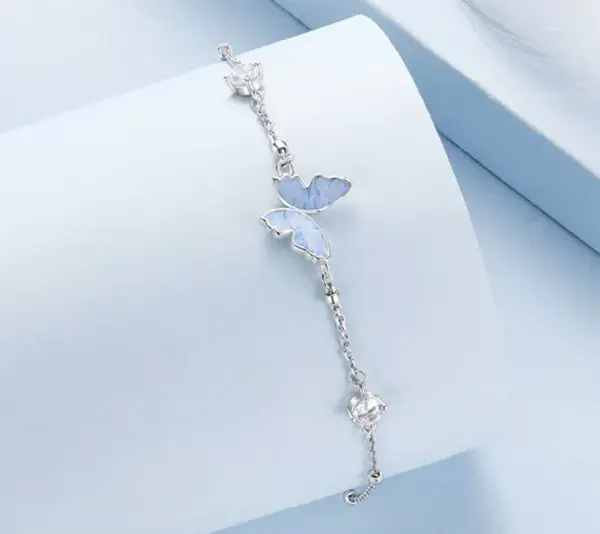 Blue Butterfly Bracelet